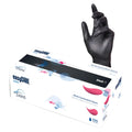 Mănuși nitril 3.9g EasyCare Negre 100buc | XS-XL