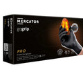 Mănuși nitril GoGrip Negru CAT.III 50buc | S-2XL