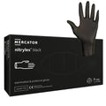 Mănuși nitril Nitrylex 3.7g Classic Negru 100buc | XS-XL