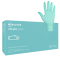 Mănuși nitril Nitrylex Classic 3.5g Verzi 100buc | XS-XL