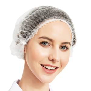 BONETE DUBLU ELASTIC 12G ALBE 100BUC